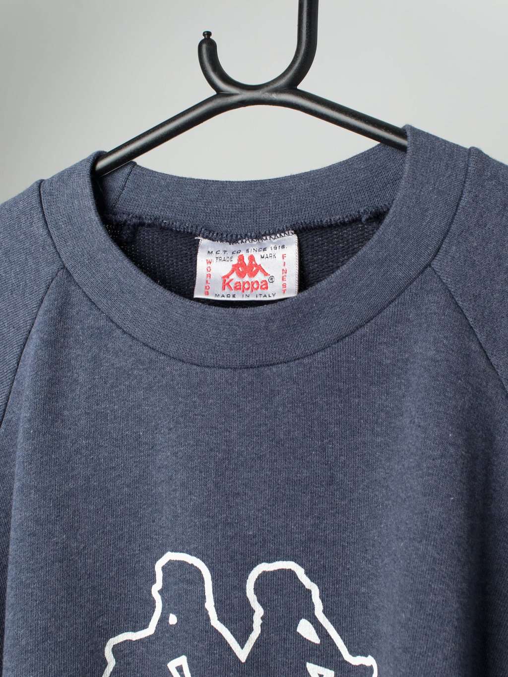 Vintage Kappa sweatshirt in blue - XL - Image 2