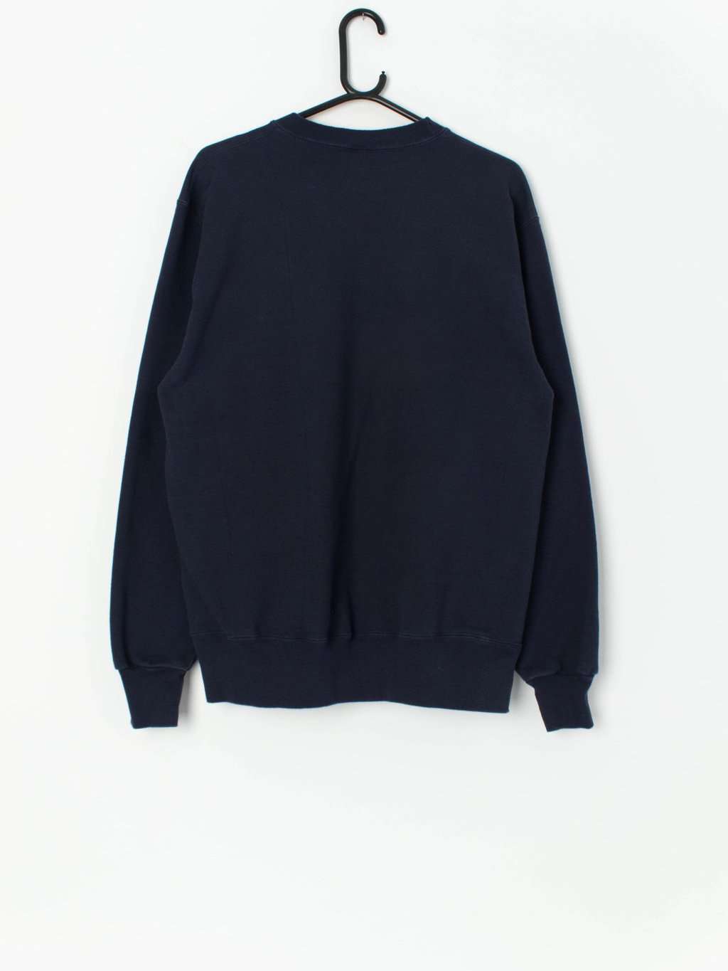 Vintage Champion sweatshirt in deep blue - Large - Image 3