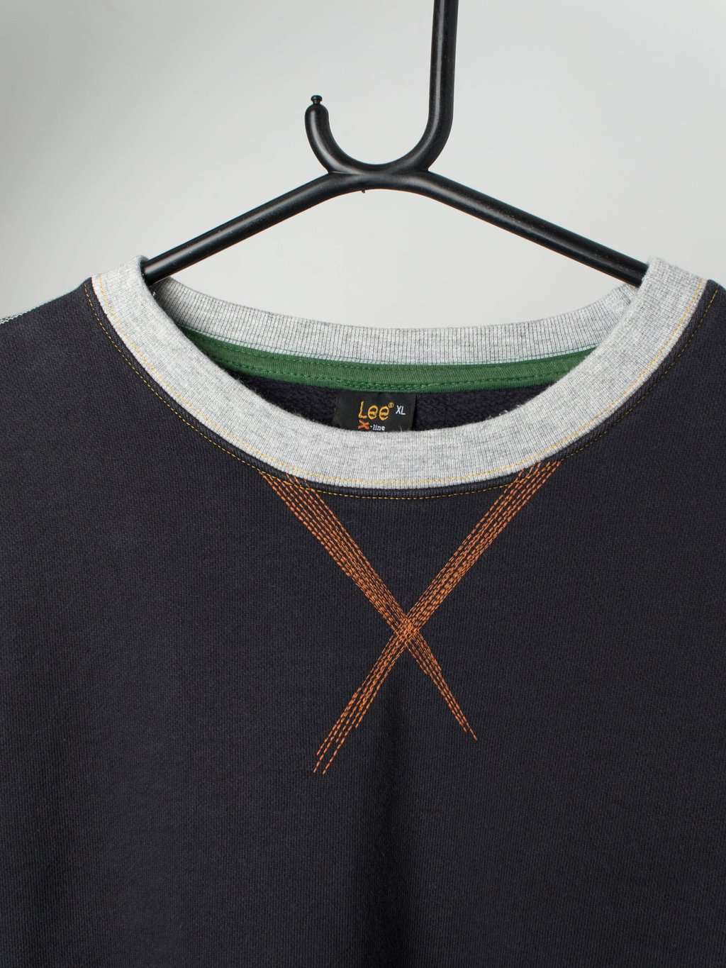 Vintage reverse weave thick sweatshirt in by Lee X-line - Large - Image 2