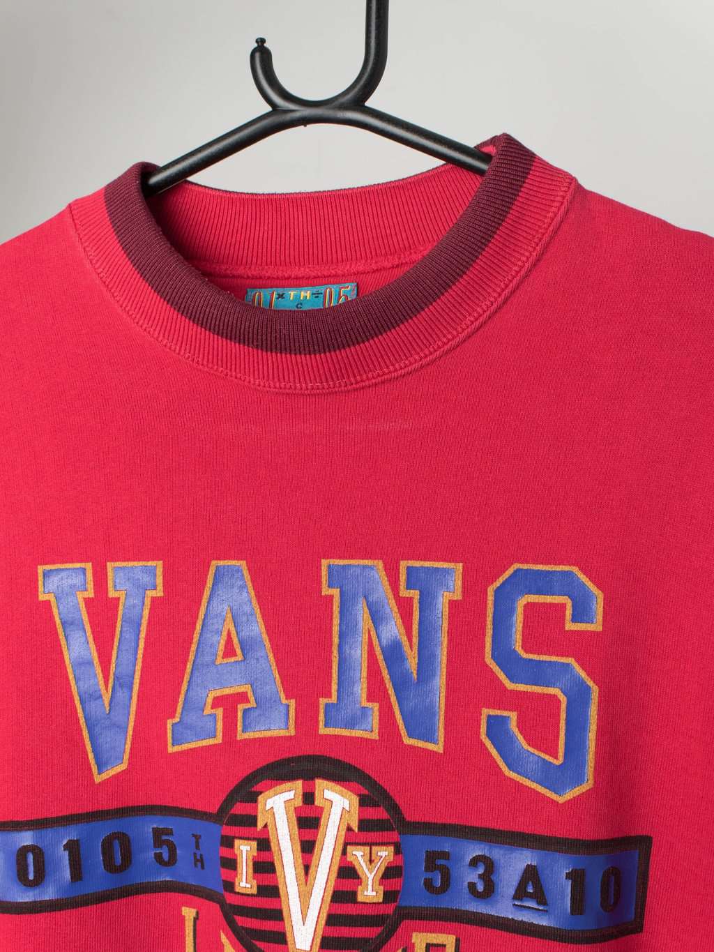 Rare vintage red sweatshirt by Vans - Large - Image 2