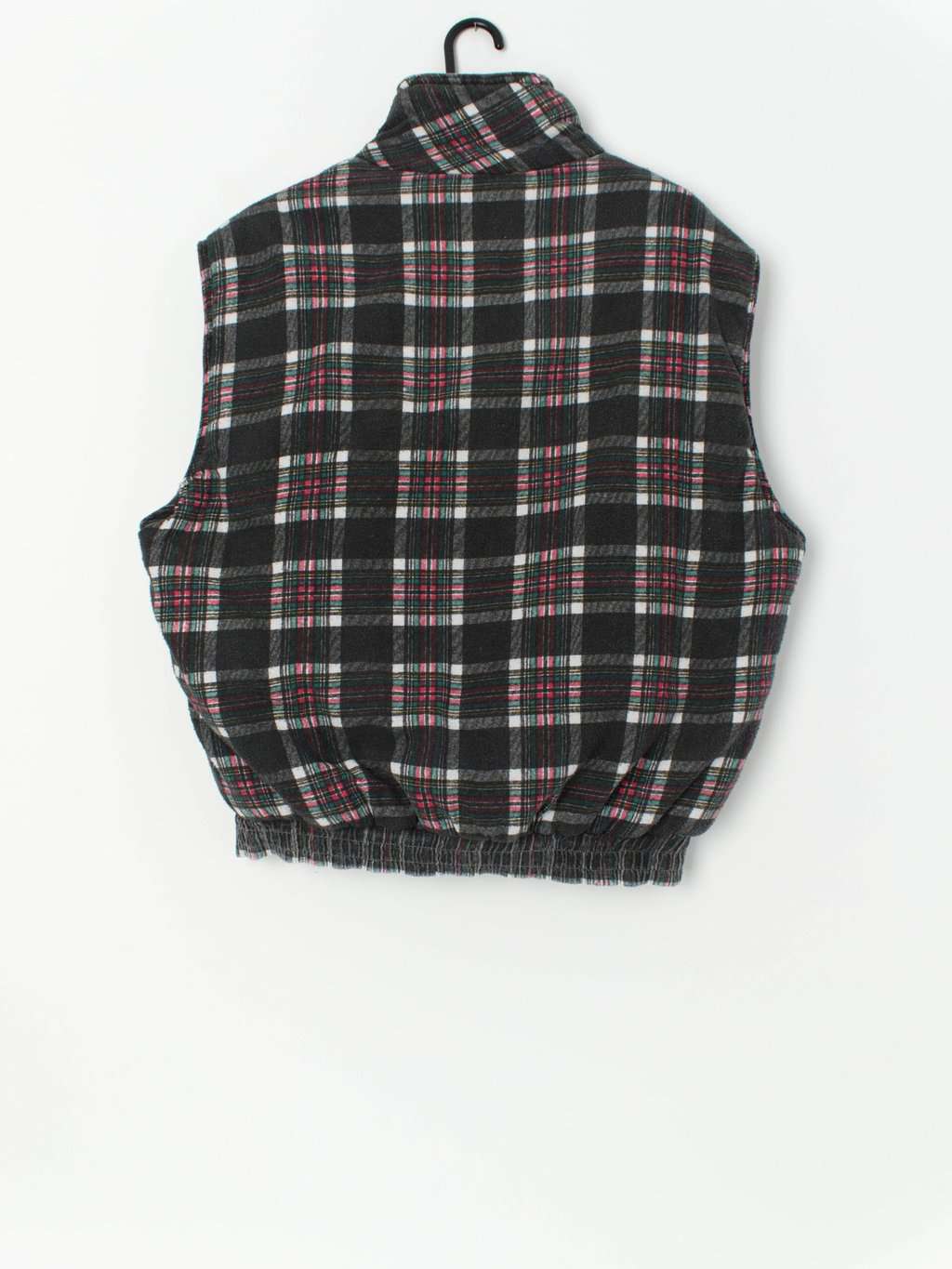 Vintage plaid body warmer by Smokin Joe - XL - Image 3