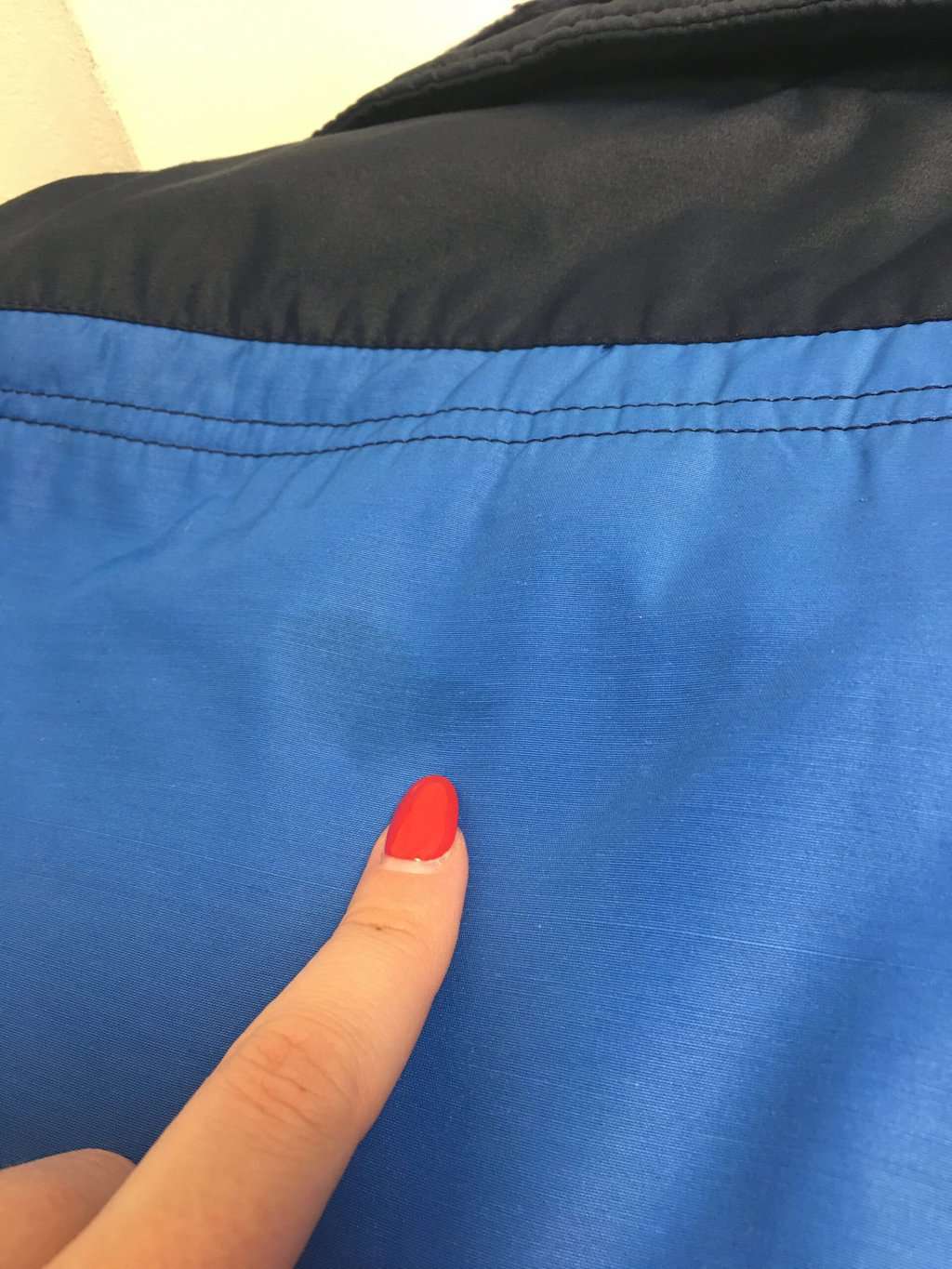 Vintage Samas ski jacket in blue - Medium - Image 4