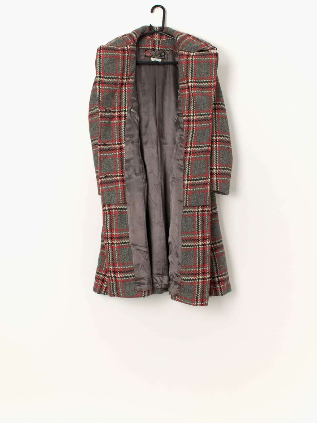 Vintage tweed wool coat by Dartington Hall Tweed - Small - Image 3