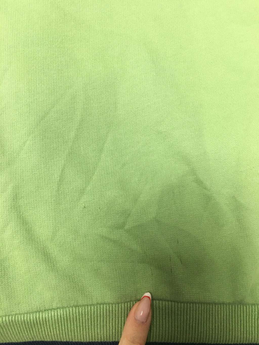 Vintage Champion sweatshirt in lime green - Large / XL - Image 4