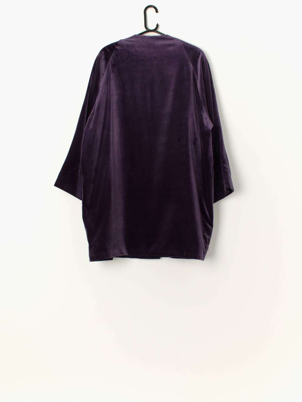 Vintage Jaeger purple velvet jacket - Small / Medium - Image 3