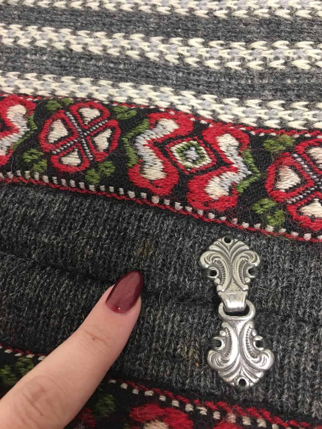 Vintage Nordstrikk cardigan, made in Norway from pure wool - Medium - Image 5