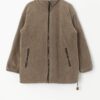 Vintage Extra Padded Fleece In Olive Green Medium