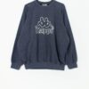 Vintage Kappa Sweatshirt In Blue Xl