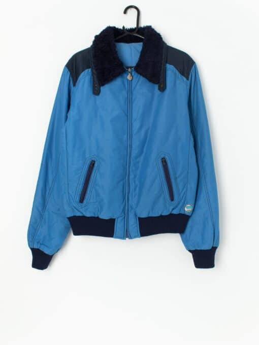Vintage Samas Ski Jacket In Blue Medium