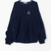 Vintage St Michael Golf Jumper In Navy Blue 2xl