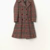 Vintage Tweed Wool Coat By Dartington Hall Tweed Small