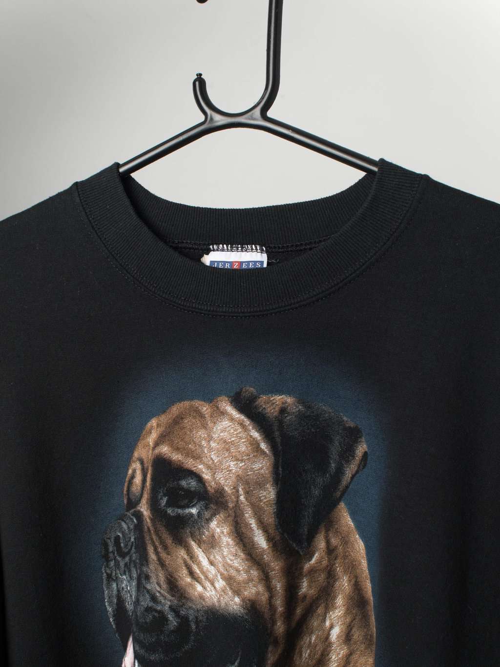 Vintage Bullmastiff sweatshirt in black - Large - Image 2