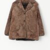 Vintage Sheepskin Scandinavian Fur Company Teddy Coat Medium