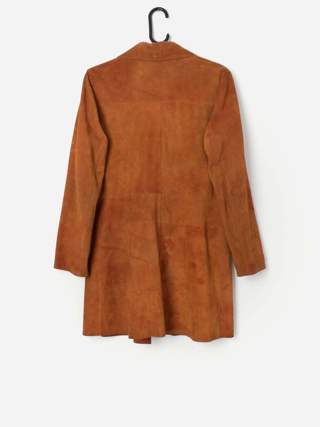70s vintage orange suede jacket - Medium - Image 3