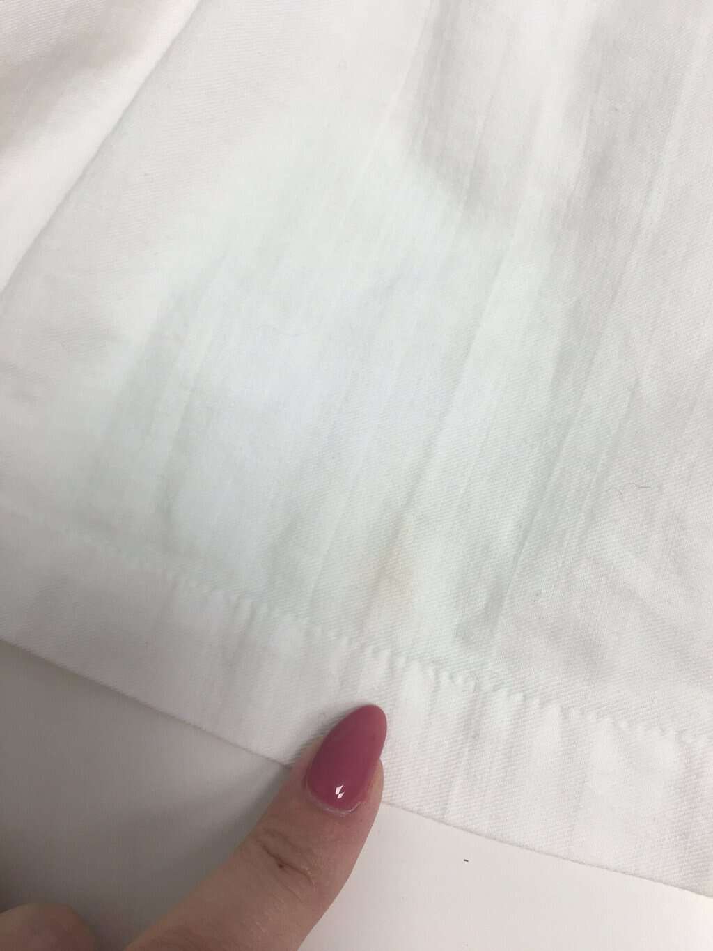 Genuine Vintage Victorian White Cotton Blouse With Initials Monogram Large