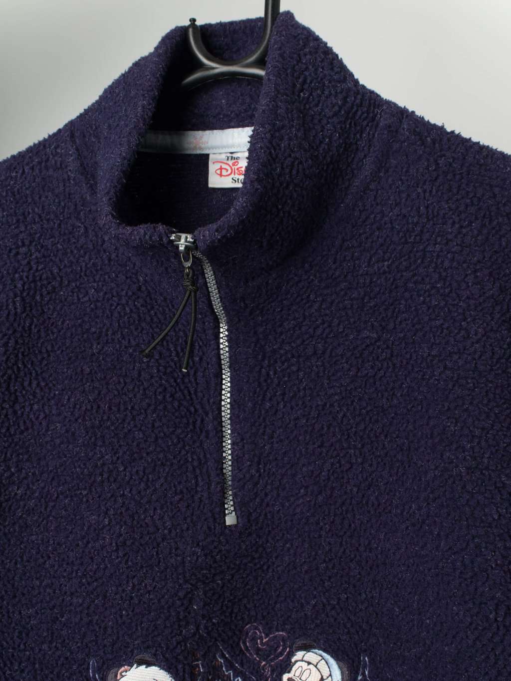 Vintage Disney borg fleece quarter zip jumper - Large - Image 2