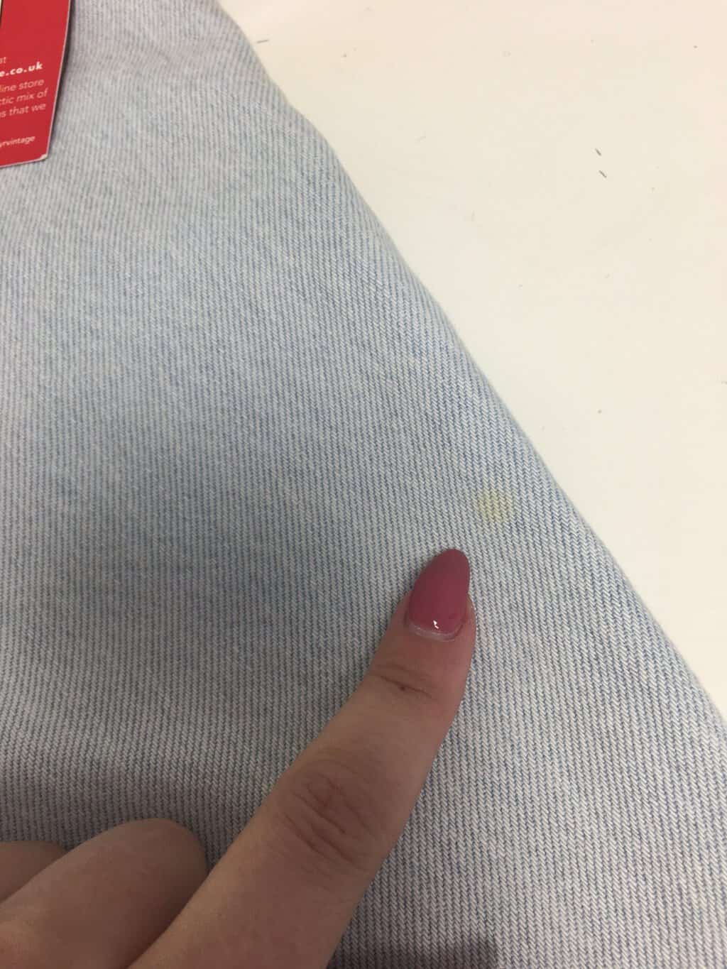 Rare Vintage Pale Blue Levis 901 Jeans 24 X 31 W24 X L31