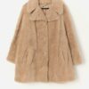 Vintage Alpaca Wool Jacket In Soft Beige Medium Large