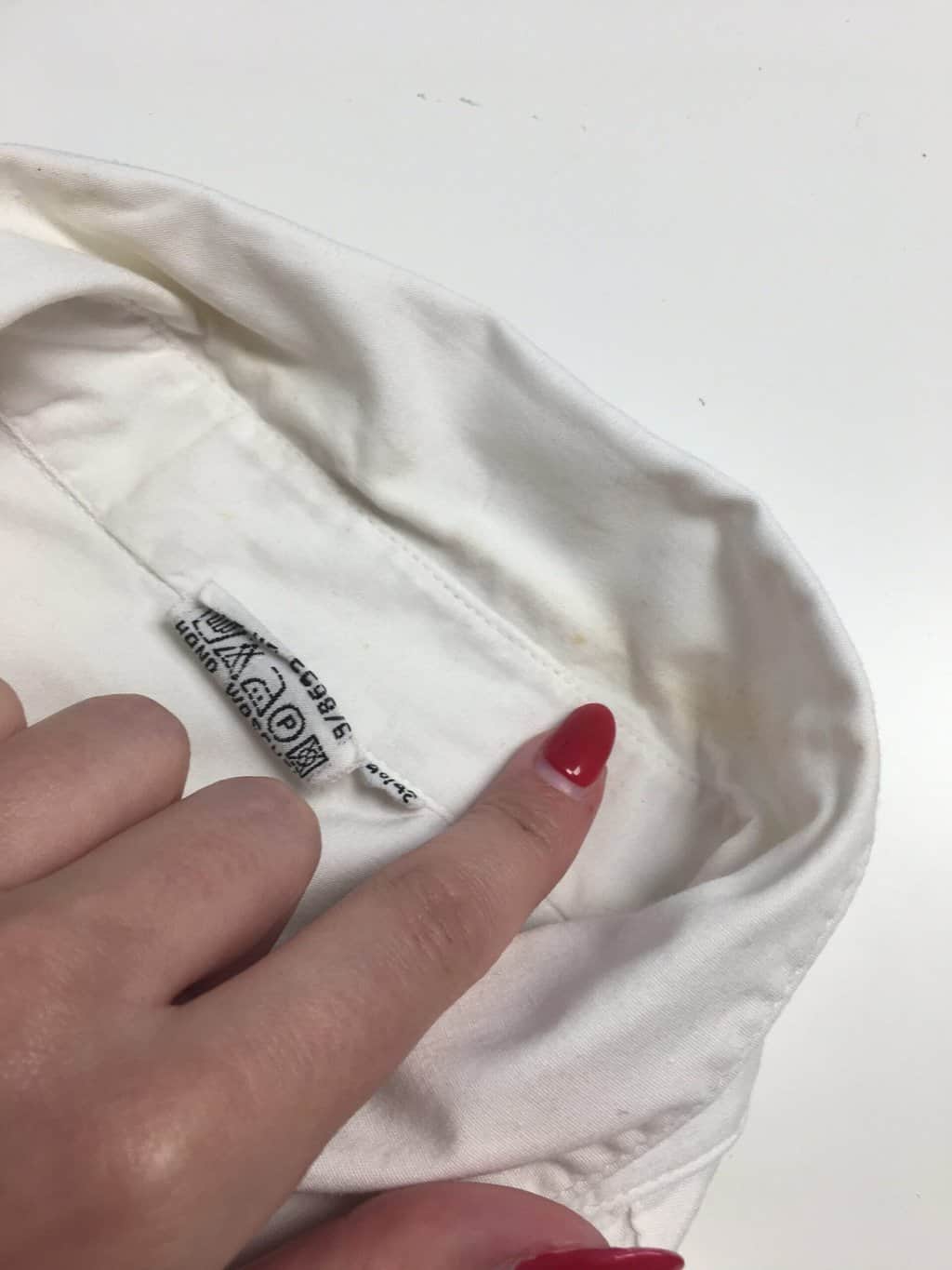 Vintage Clown Embroidered Shirt With Chest Pocket Large