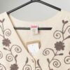 Vintage Cropped Embroidered Waistcoat With Floral Design Medium 2