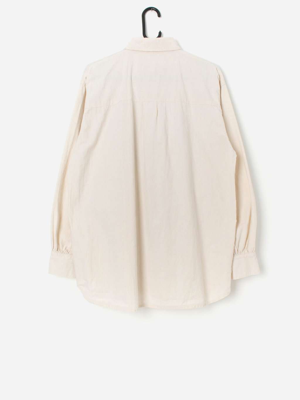 Vintage Embroidered Applique Blouse With Pretty Floral Design Large