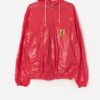 Vintage Ferrari Plastic Hooded Jacket With Zip Large Xl 6