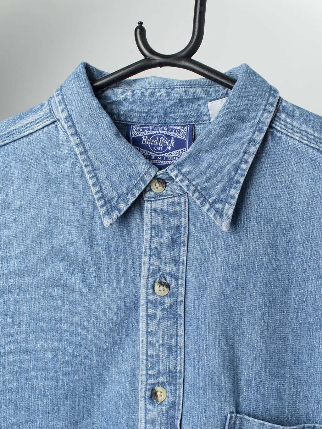Vintage Hard Rock Café Miami denim shirt - XL - Image 2