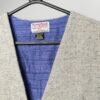 Vintage Harris Tweed Waistcoat Gilet Handmade Large Xl 2