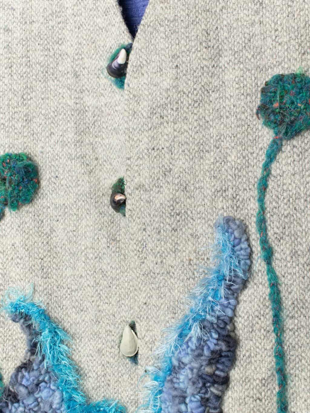 Vintage Harris Tweed Waistcoat Gilet Handmade Large Xl 3