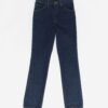 Vintage High Rise Wrangler Indigo Blue Jeans Straight Leg 29 X 32 5