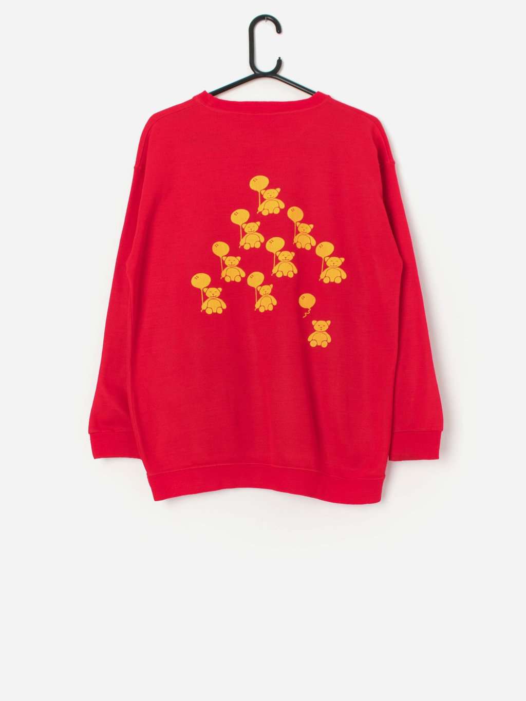 Vintage Joules Teddy Bear Sweatshirt With Working Squeaker Medium 5