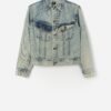Vintage Lee Acid Wash Denim Jacket Small Medium
