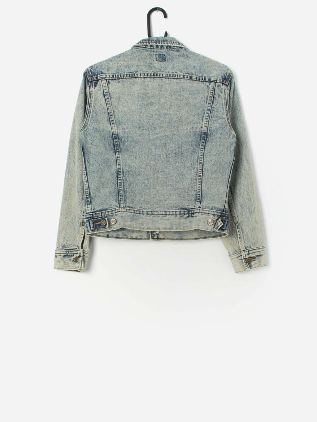 Vintage Lee acid wash denim jacket - Small / Medium - Image 3