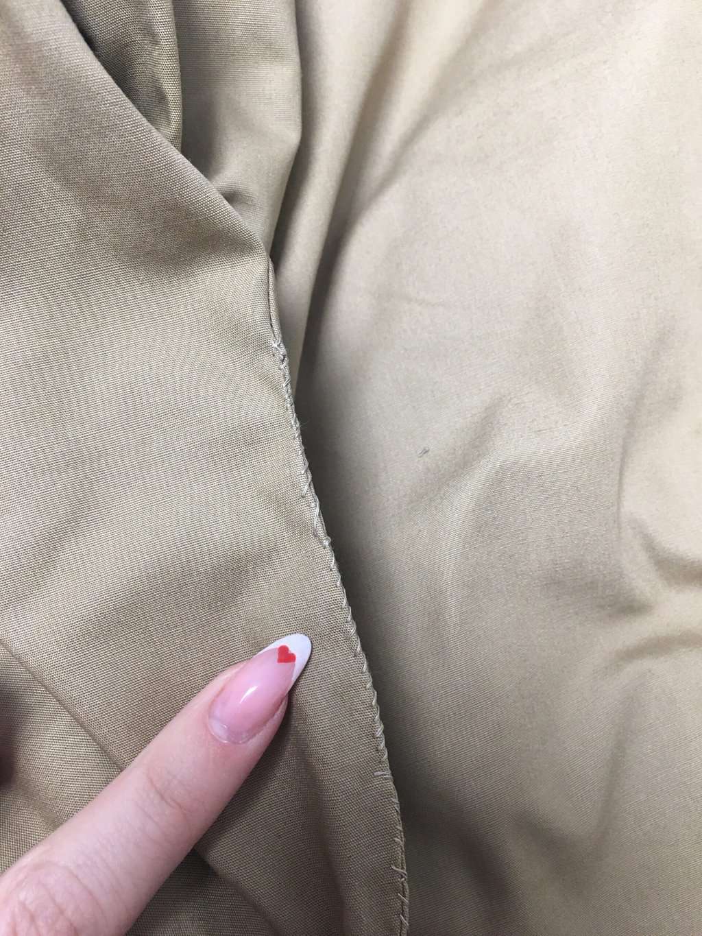 Vintage mens beige country jacket with cord patches - L - Image 10