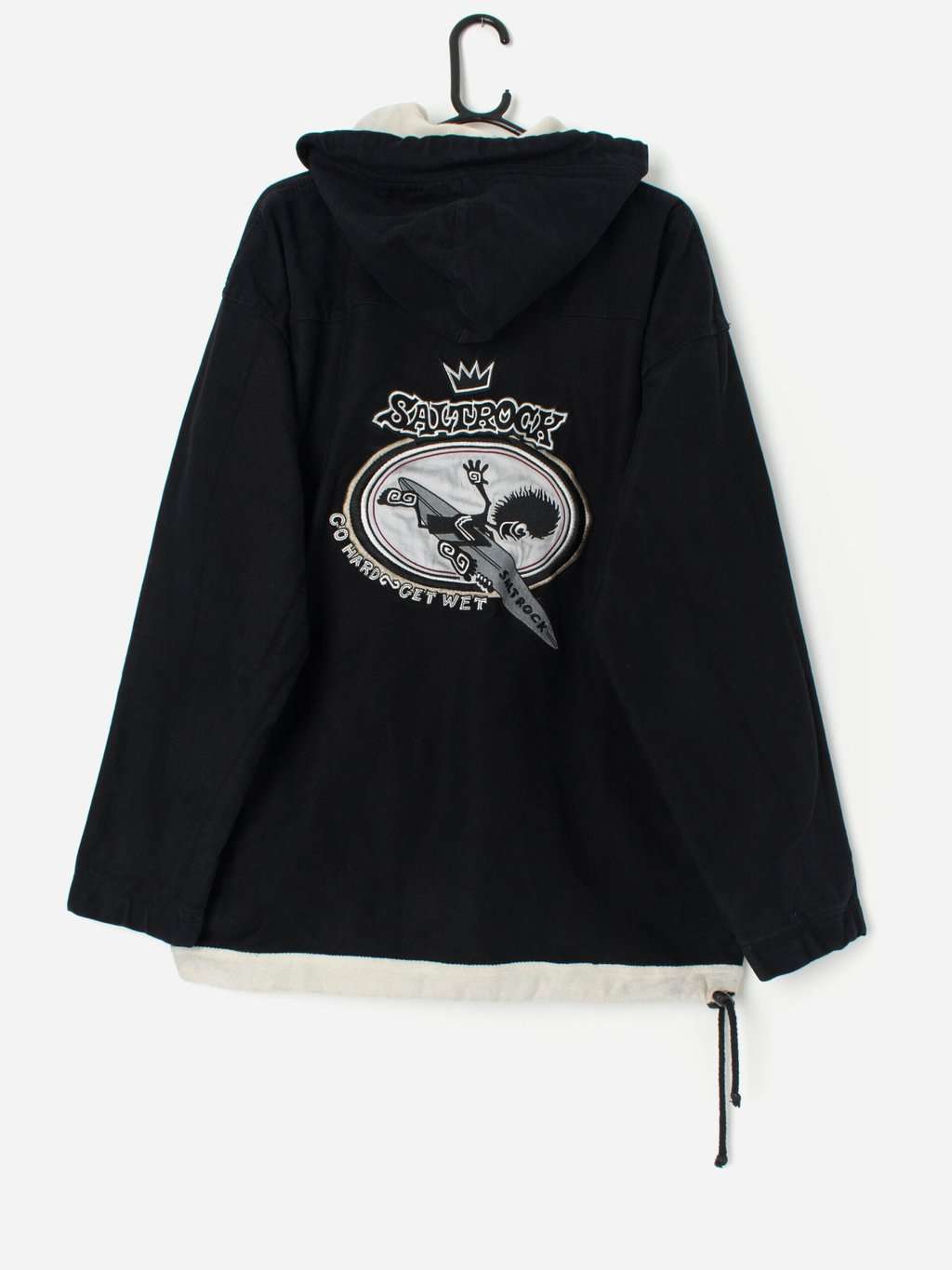 Vintage mens rare Saltrock hooded jacket Medium Large St Cyr