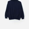 Vintage Navy Blue Collared Sweatshirt With Wood Mice Medium 4