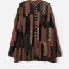 Vintage Phool Patchwork Jacket In Dark Autumn Tones Medium Large 3