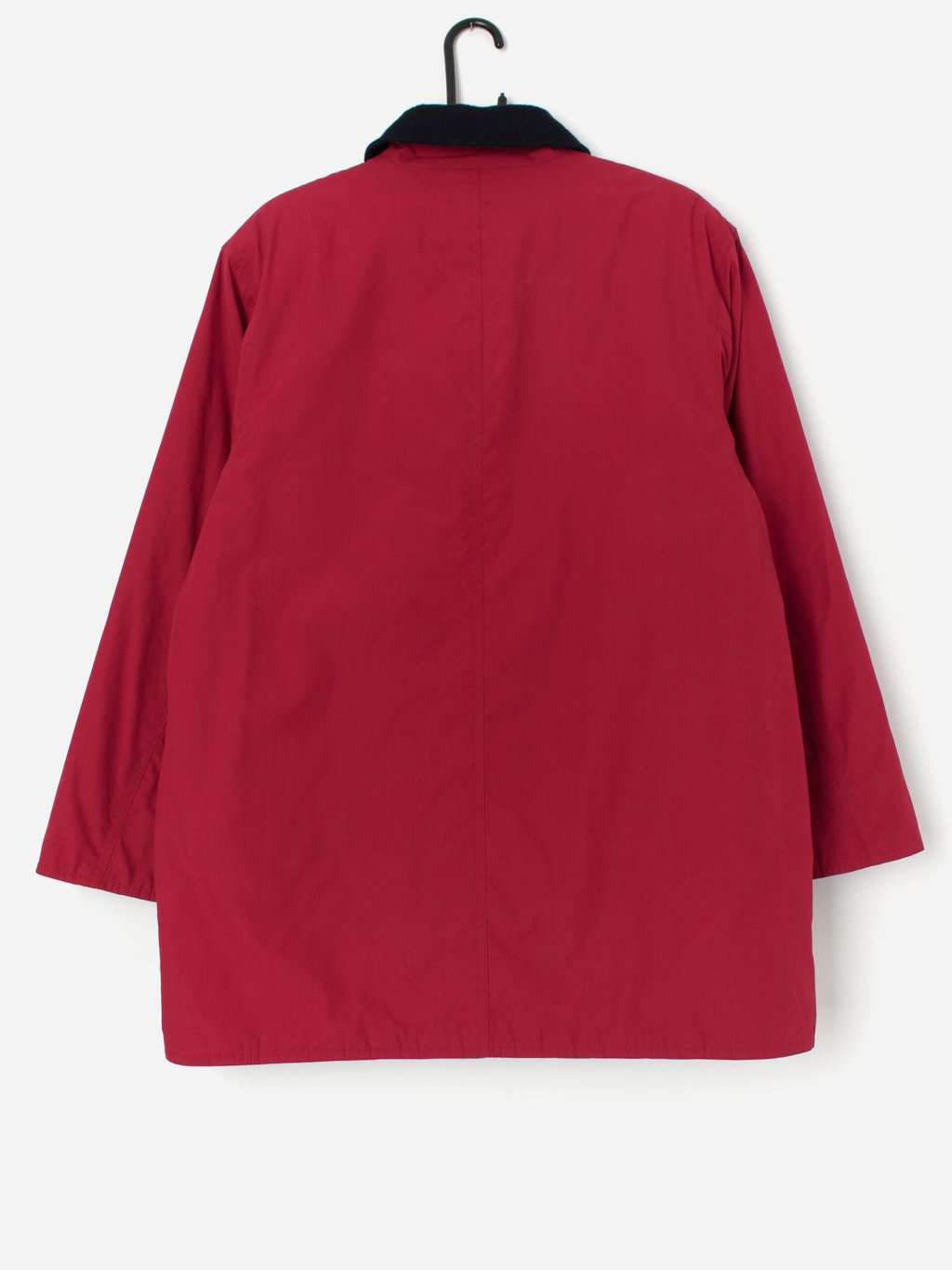 Vintage reversible anorak jacket in red and navy blue - Large / XL - Image 3