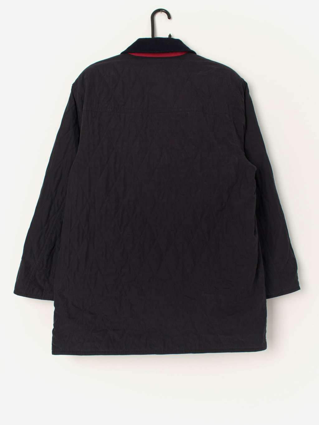 Vintage reversible anorak jacket in red and navy blue - Large / XL - Image 6