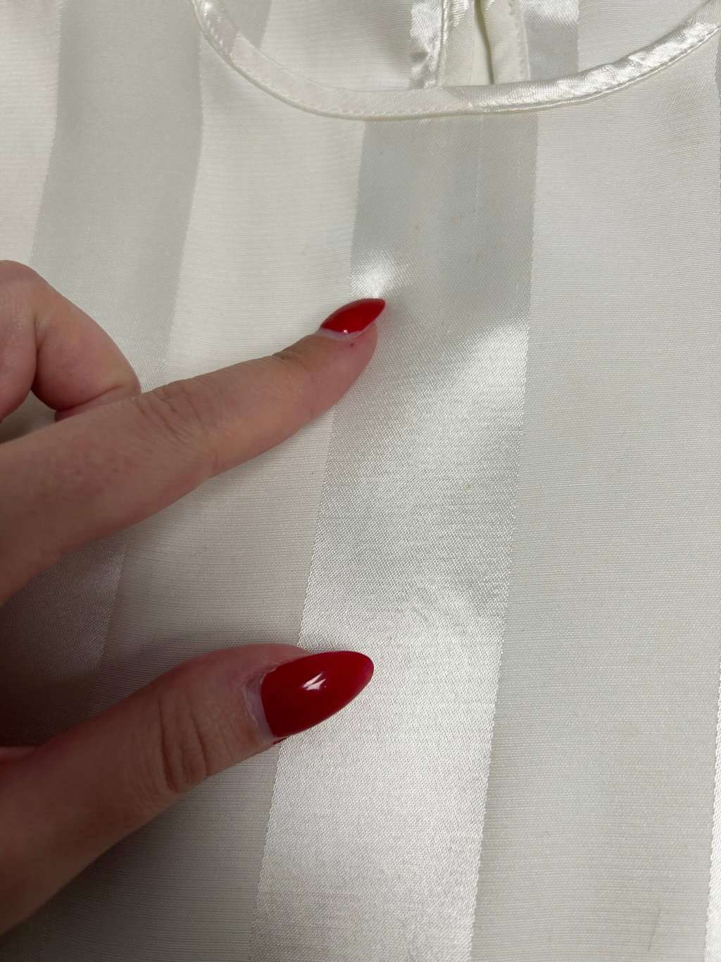 Vintage St Michael Striped Vest Top In Ivory Medium Large 4