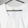 Vintage White Bavarian Dirndl Top With Lace Trim Large Xl 5