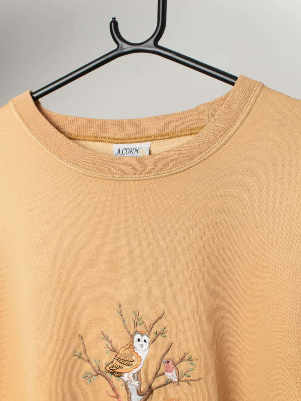 Vintage Woodland Sweatshirt In Mustard Yellow Large Xl 2