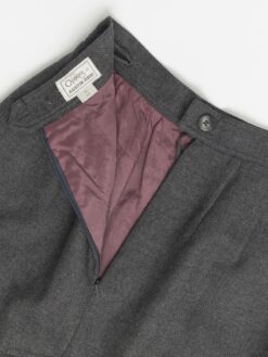 Vintage Wool Pencil Skirt With Button And Pocket Detail Small 3