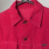 Vintage Wrangler Blue Bell Cord Jacket In Hot Pink Small Medium 2