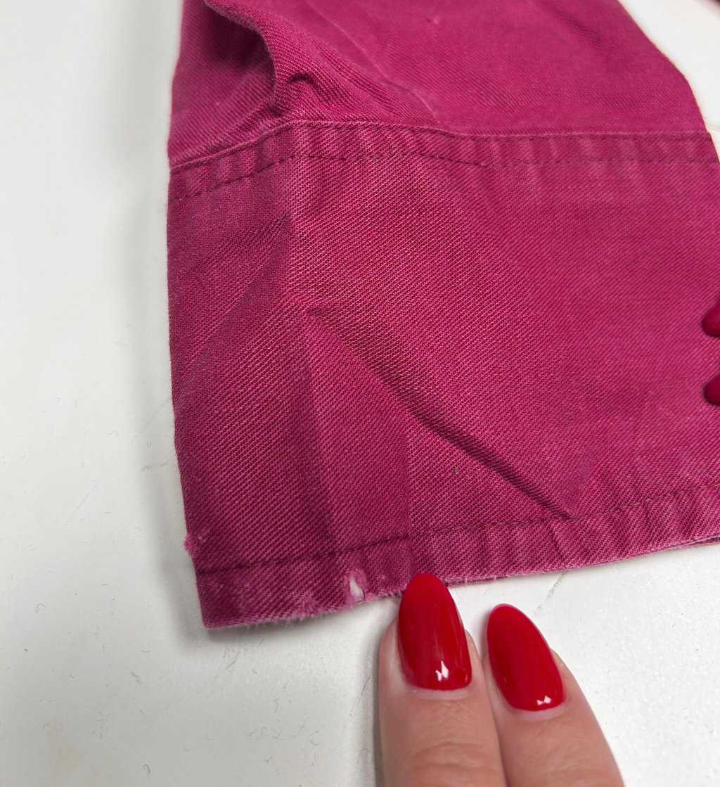 Vintage Wrangler cowboy cut shirt in raspberry pink - L - Image 4