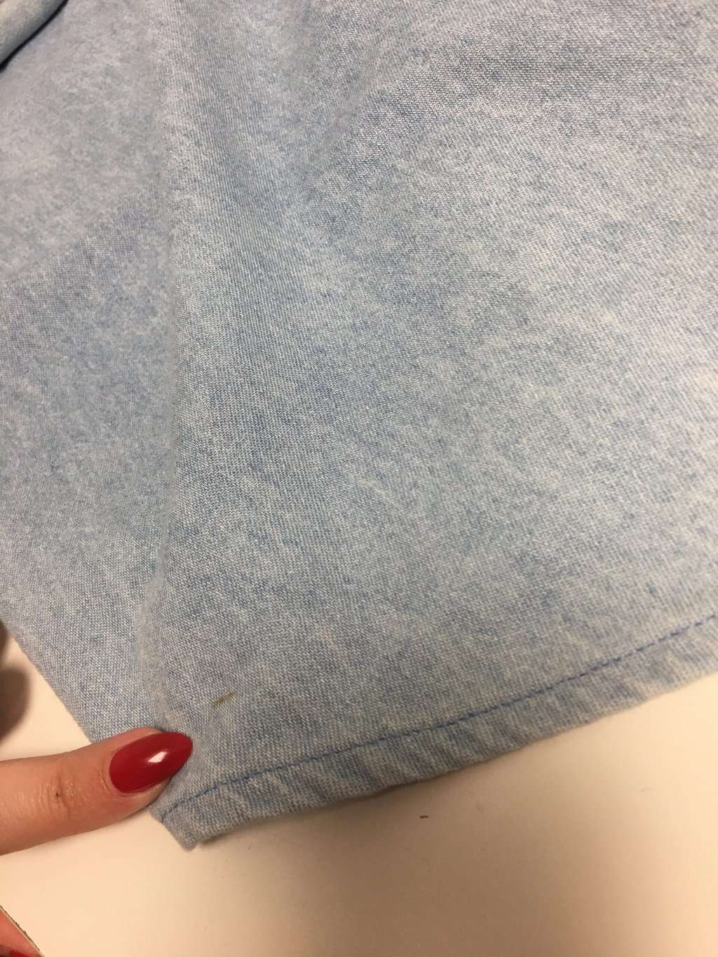 Vintage Wrangler western shirt in denim blue - XL - Image 4