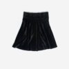 Vintage Y2k Morgan Velvet Skater Skirt Small