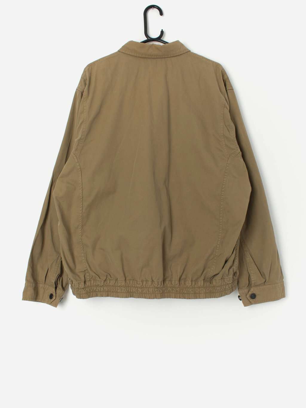 Barbour washed twill blousen jacket in olive green - Large / XL - Image 3