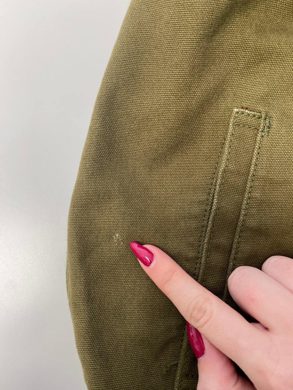 Levis denim engineer jacket in khaki green - Large - Image 4