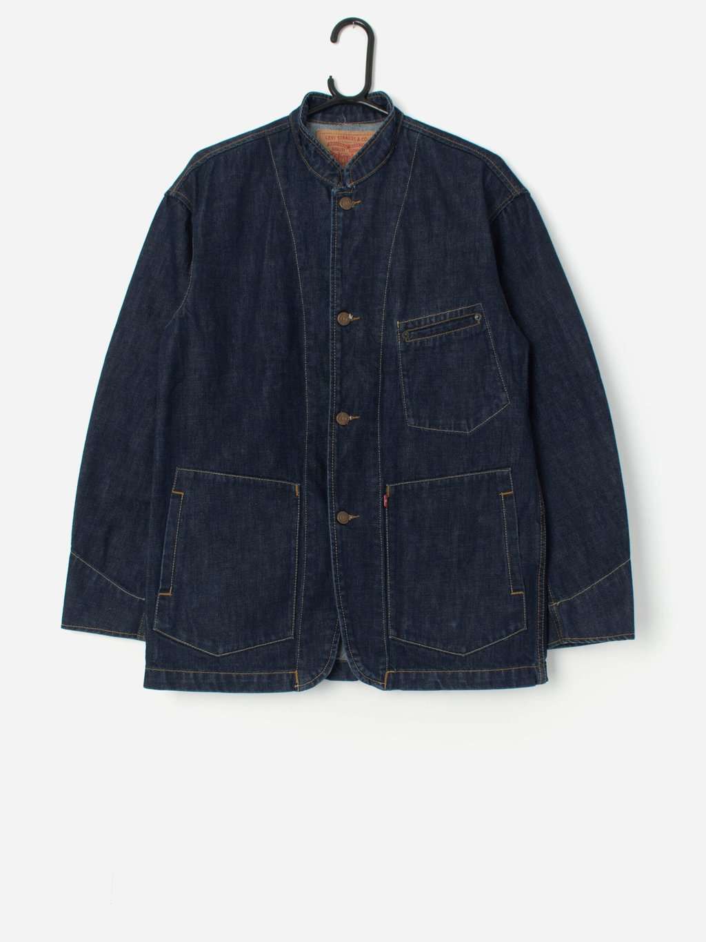 Rare Levis 70515 denim railroad / chore / engineer jacket - Small ...